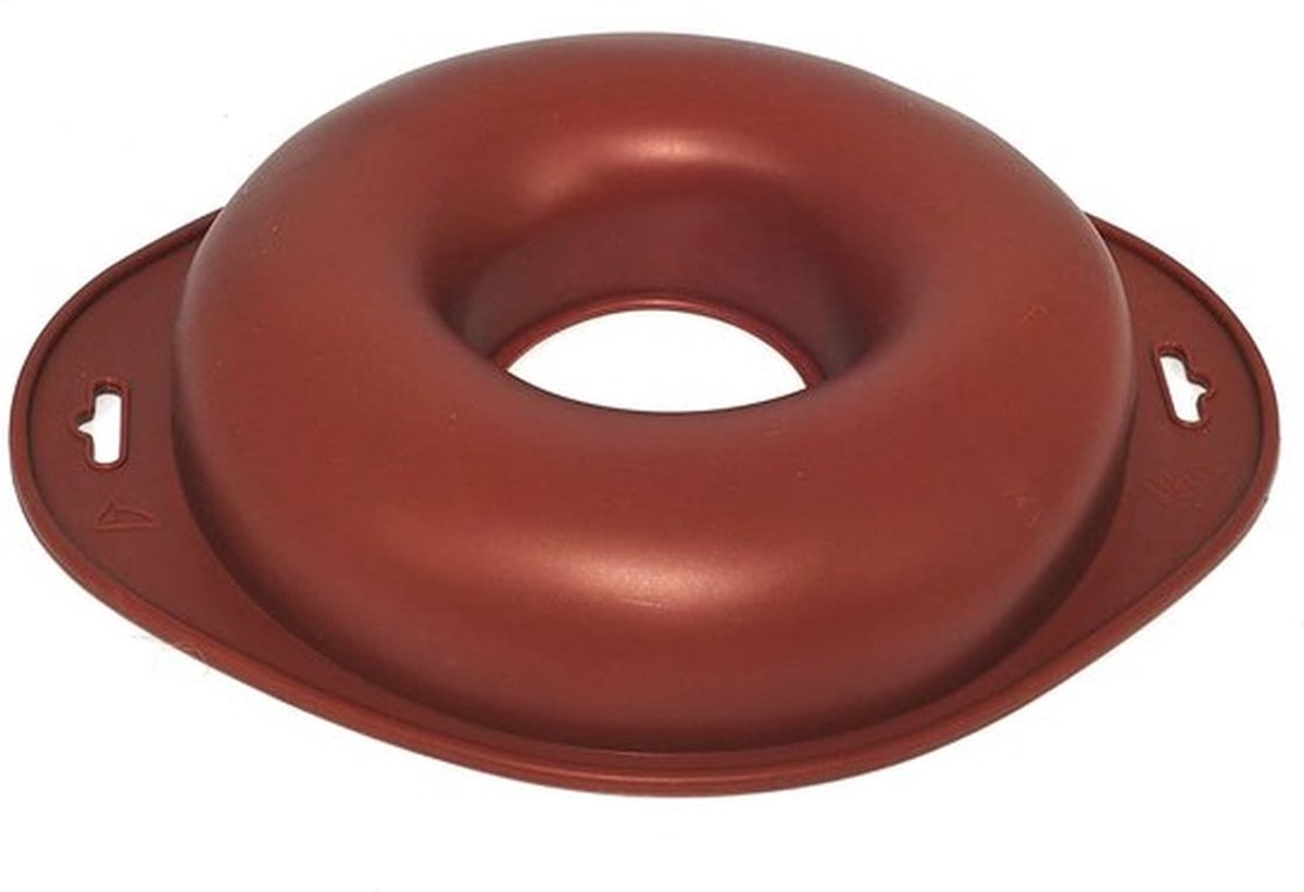 Donutvormige Taartvorm - Hoogwaardige Siliconen - 1 stuk - 22.9 cm