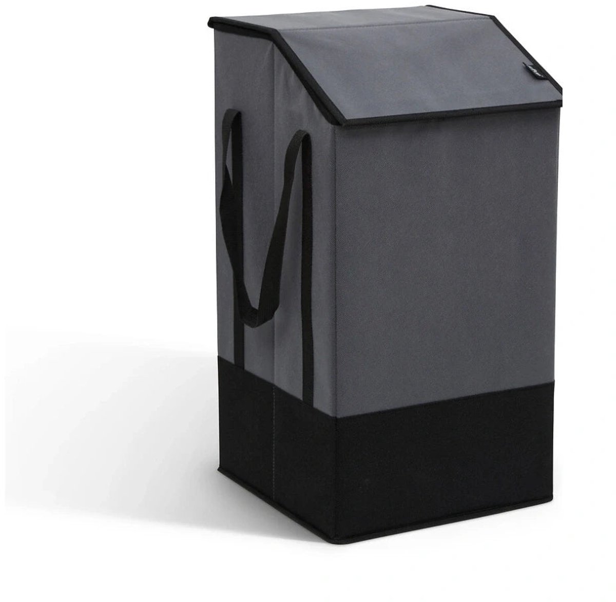Polyester wasmand met deksel 45 liter Five® - Grijs