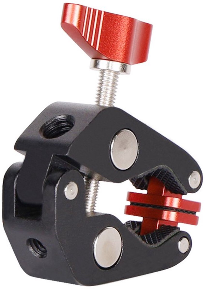 Geschikt voor 1/4" en 3/8" schroefdraadklem Geschikt voor GoPro DJI Insta360 DSLR Magic Arm