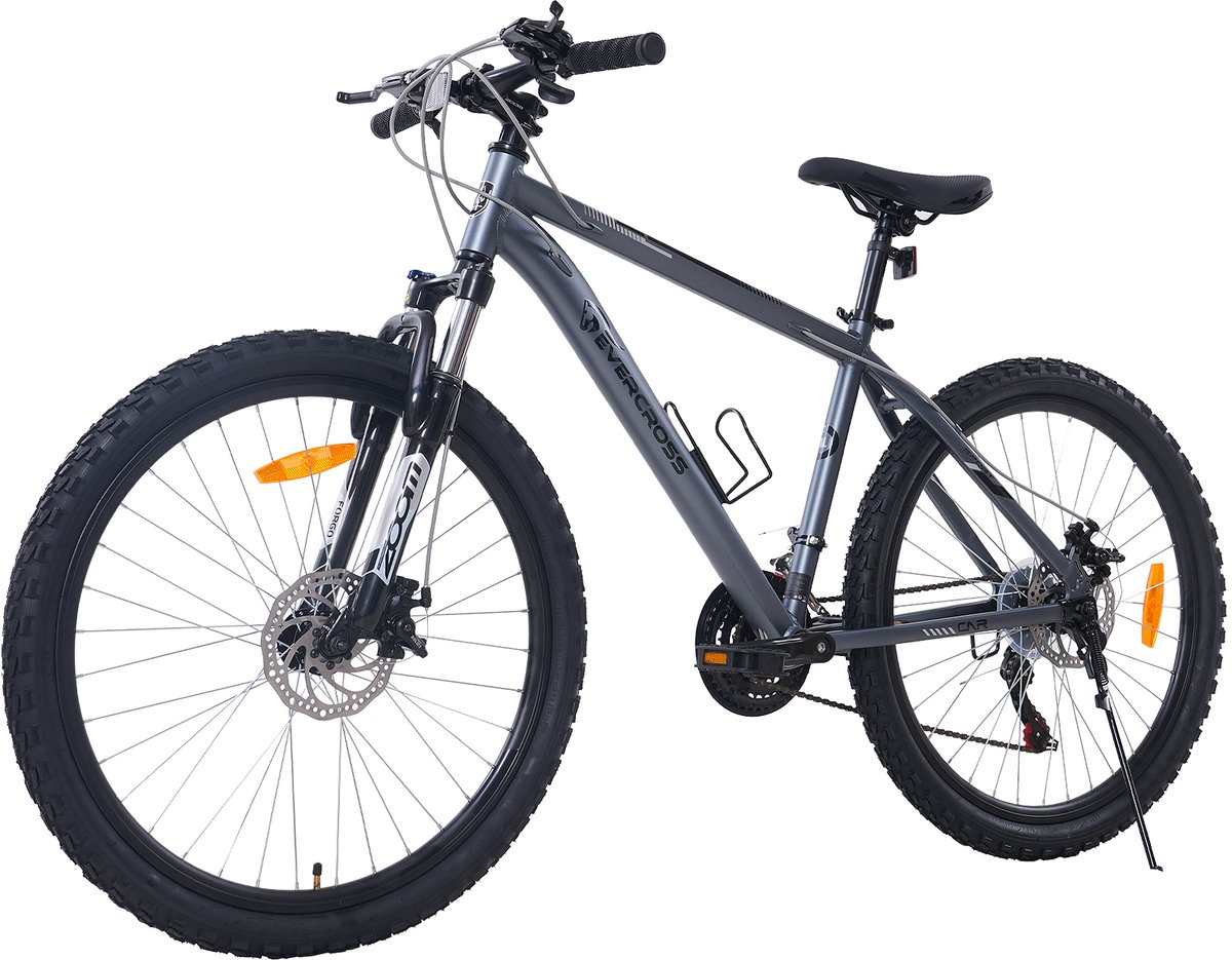 EVERCROSS EM3 26 inch Fiets voor Tieners – Shimano 21 Versnellingen –schijfrem – Licht Aluminium Frame