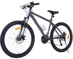 EVERCROSS EM3 Mountainbike 26 inch Fiets voor Tieners – Shimano 21 Versnellingen –schijfrem – Licht Aluminium Frame