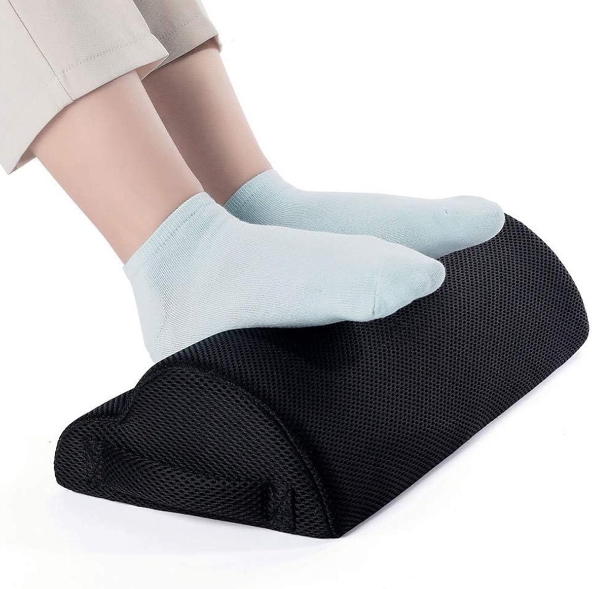 Ergonomische Voetensteun voor Onder Bureau, Zachte Voetenbank voor Ontspanning en Comfort, Ideaal voor Thuis en Kantoorgebruik