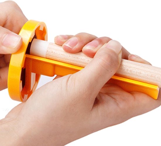 Verstelbare biljartkeu punt slijper met ergonomische grip - Billiard accessoires voor onderhoud en precisie — afbeelding 5