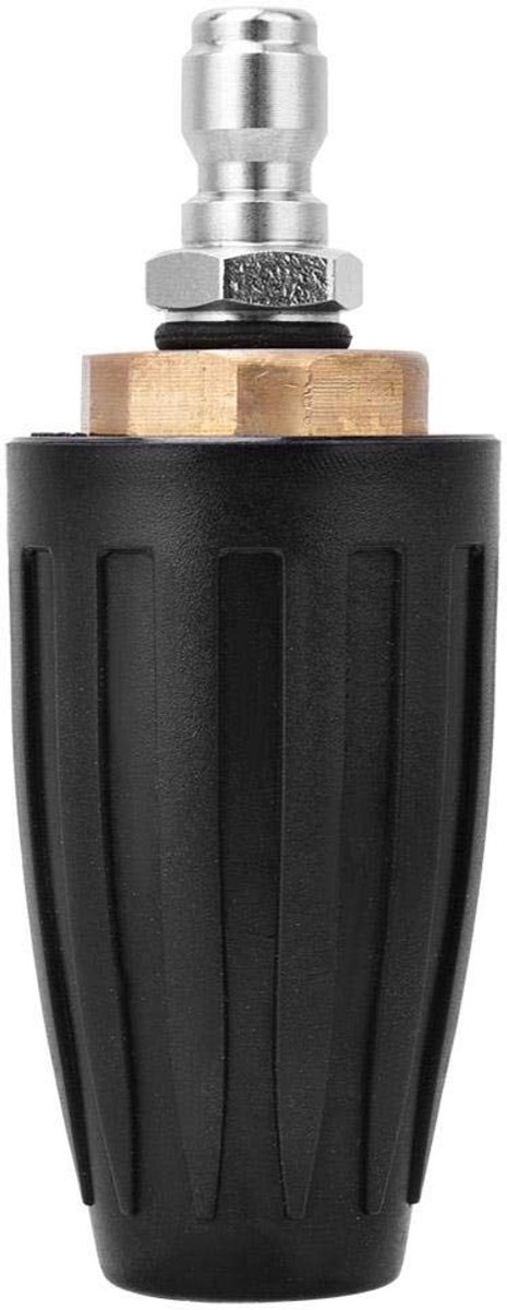 Dailygoods - Dailygoody - 3600PSI hogedrukreinigermondstuk - instelbare roterende turbomondstuk - 1/4 inch snelaansluiting - hogedrukreiniging - geschikt voor dive