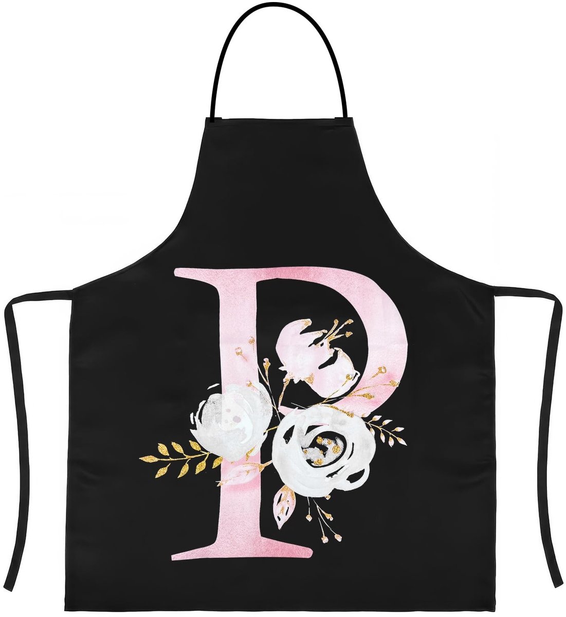 Dailygoods - Dailygoody - Zwart Schort - Koken - Waterdicht - Gepersonaliseerde Schort - Keuken Schort - Perfect voor Baksessies - Uniseks Volwassenen