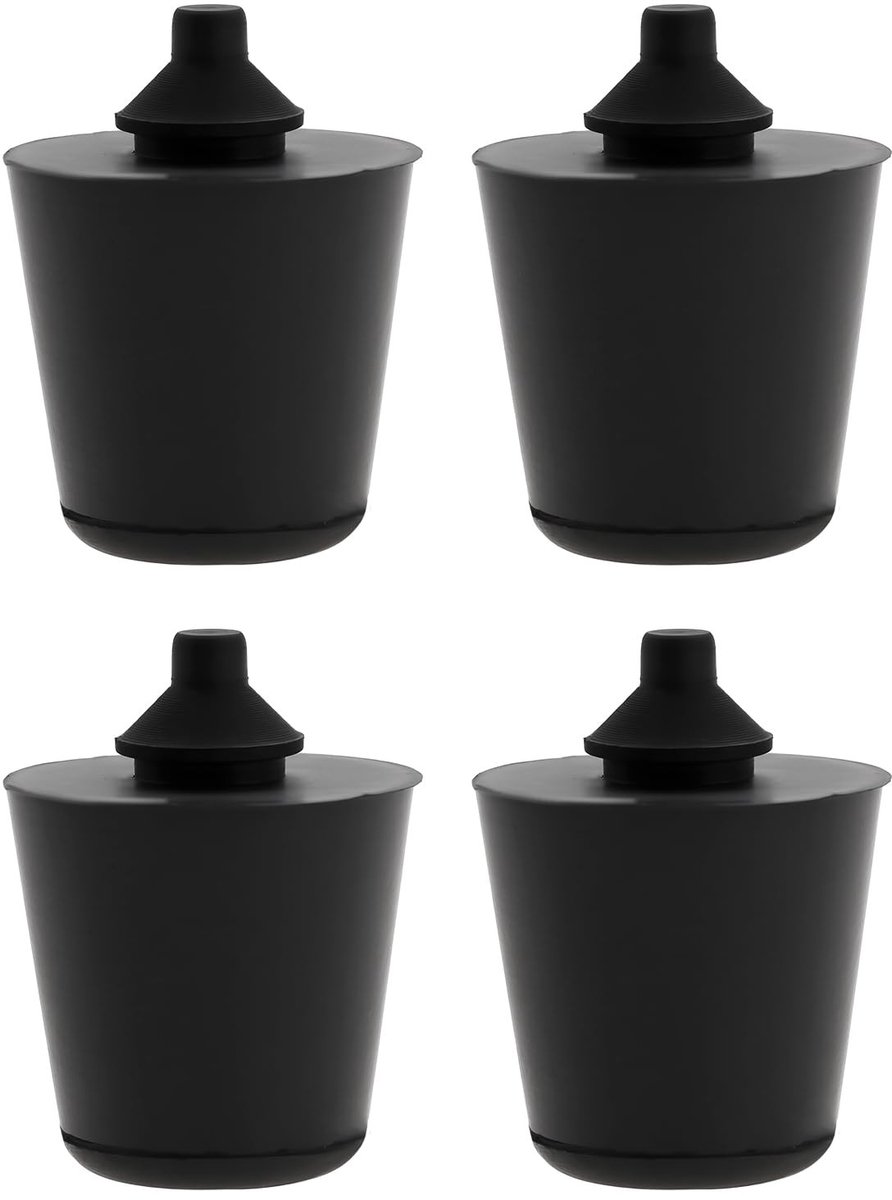 Dailygoods - Dailygoody - Rubber Schokdempers - 4 Stuks - Deur Bumpers - Geschikt voor Ford Ecosport Escape - Versterkt en duurzaam - Vervangingsonderdelen - 2013 ..