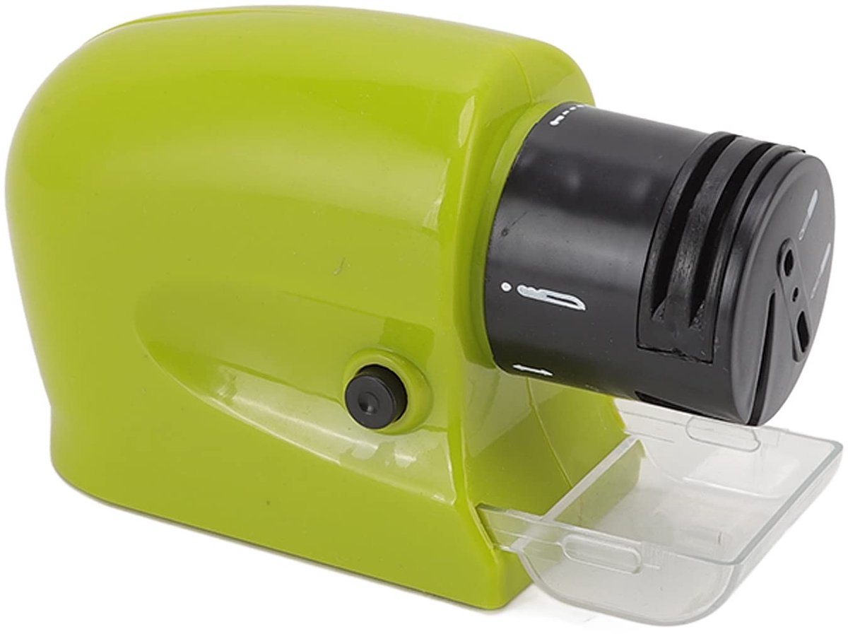 Allecto - Elektrische Messenslijper - Snelle Slijpmachine - Compact - Keukenaccessoire - Professionele Slijper - Geschikt voor Huishoudelijke Keuken