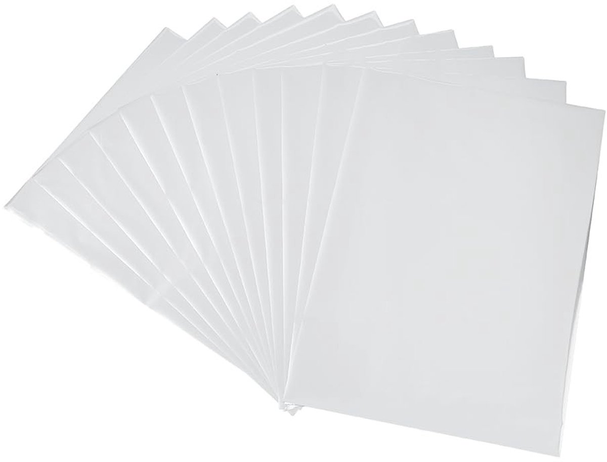 Allecto - Reactief Papier - Transferpapier voor Doe-Het-Zelf - Zilver - Geschikt voor Kaarten - A4 Formaat