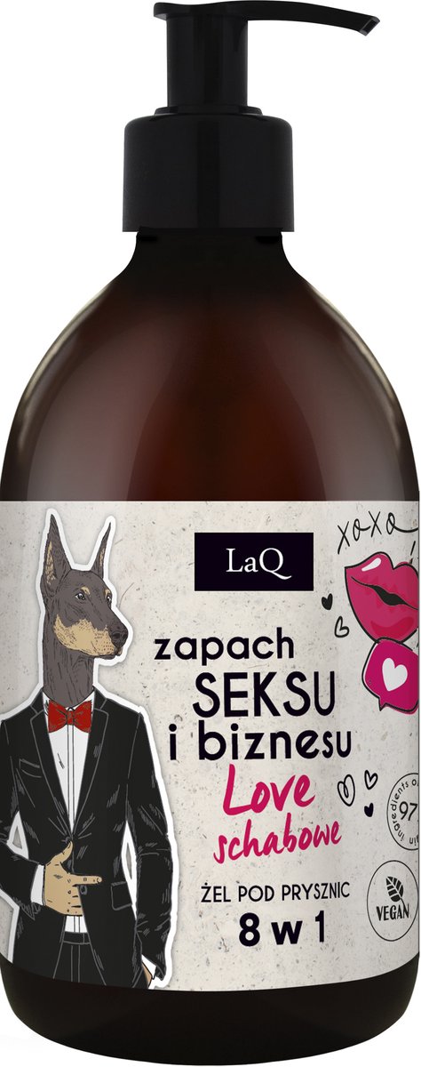 Doberman Love Schabowe - Douchegel voor Mannen - 500ml, Natuurlijke Formule
