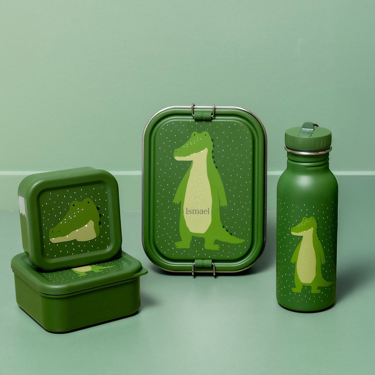 Studio Balune Gepersonaliseerde Trixie Lunchbox - Mr. Alligator