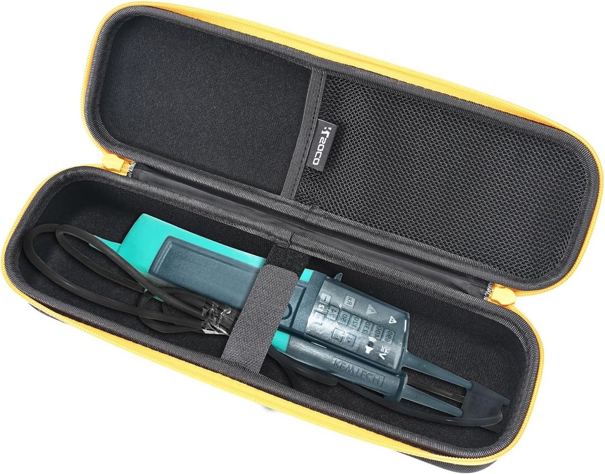 Duurzame en moderne zwarte hoes voor Kewtech KT1780 spanningdetector - Bescherming, Opberging, Accessoires