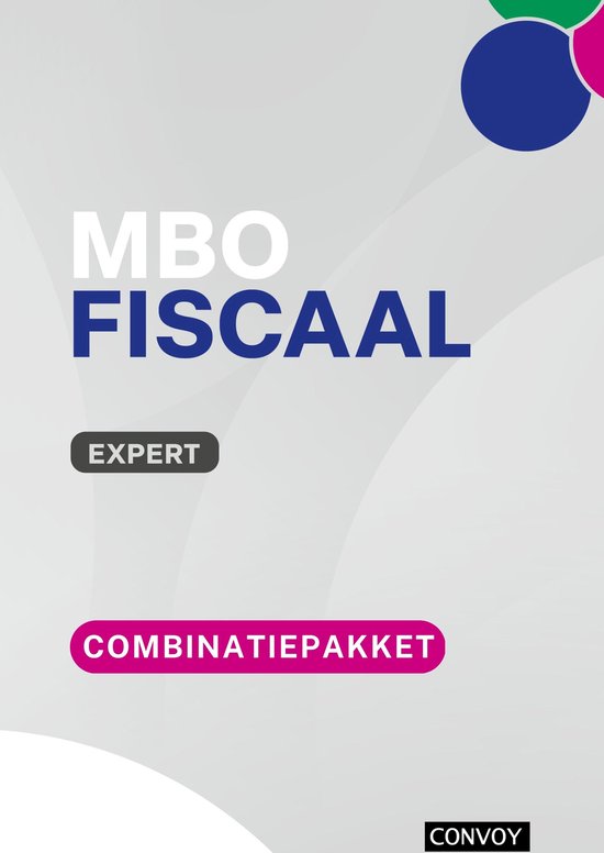 MBO Fiscaal Expert 2026/2027 Combinatiepakket - cover
