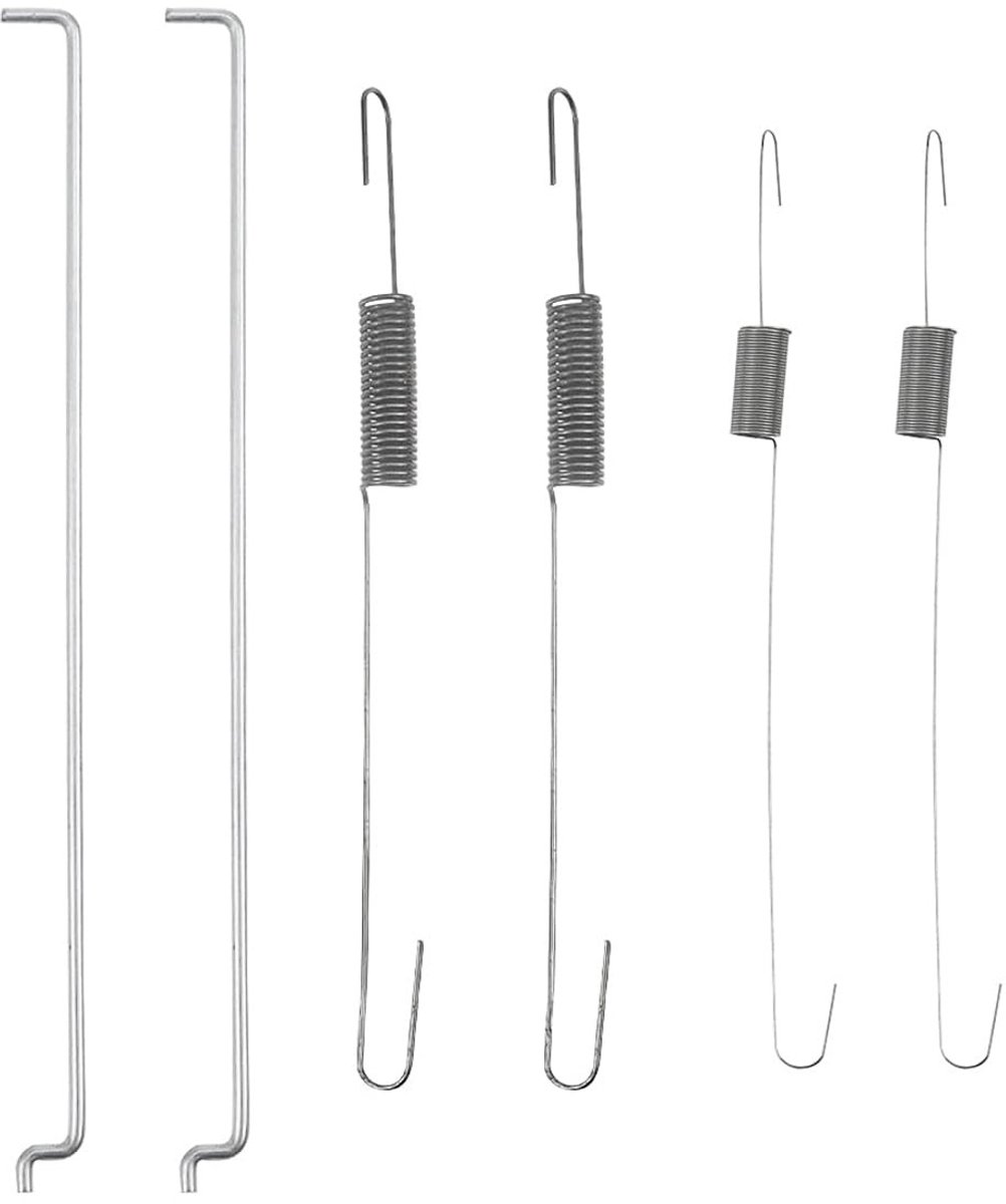 Allecto - Gasklepretourveerregelaar - Metalen - 2 Sets - Geschikt voor GX140 GX160 GX200 motoren - 5,5 pk 6,5 pk - Betrouwbaar en duurzaam