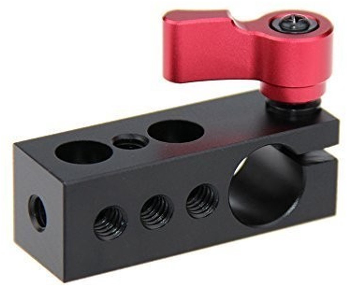 Allecto - Clamp voor DSLR - Stevige Ondersteuning - Compatibel met Magic Arm - 15mm Draad - Professioneel gebruik - Geschikt voor fotografie - Zwart