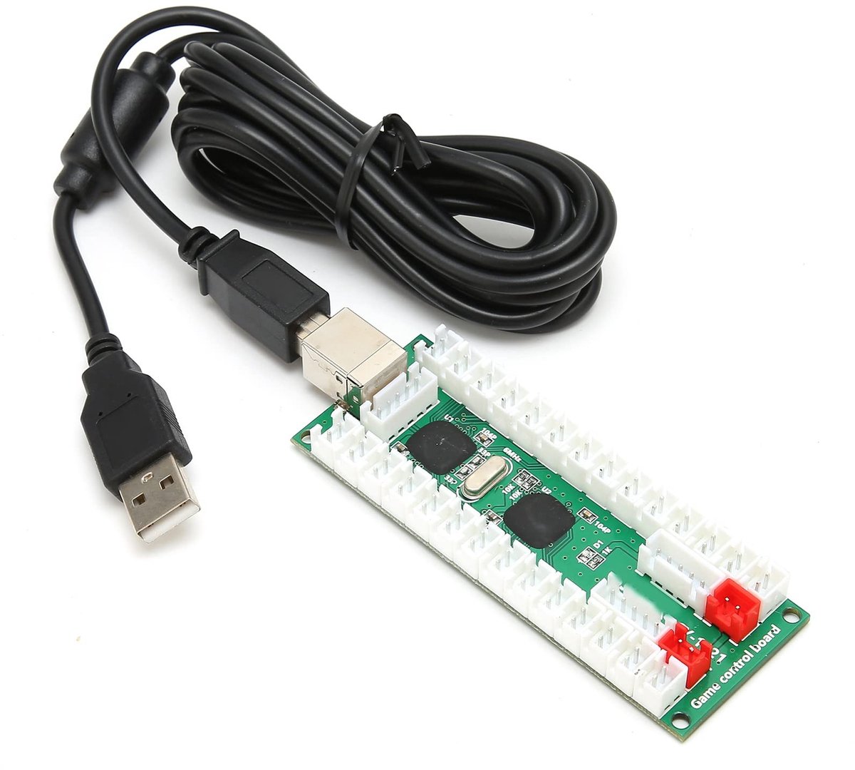 Allecto - USB Encoder - Zero Delay Controller - Geschikt voor PS3 PC Raspberry Pi en MAME - Arcade Controller - Eenvoudige installatie - Perfect vo...