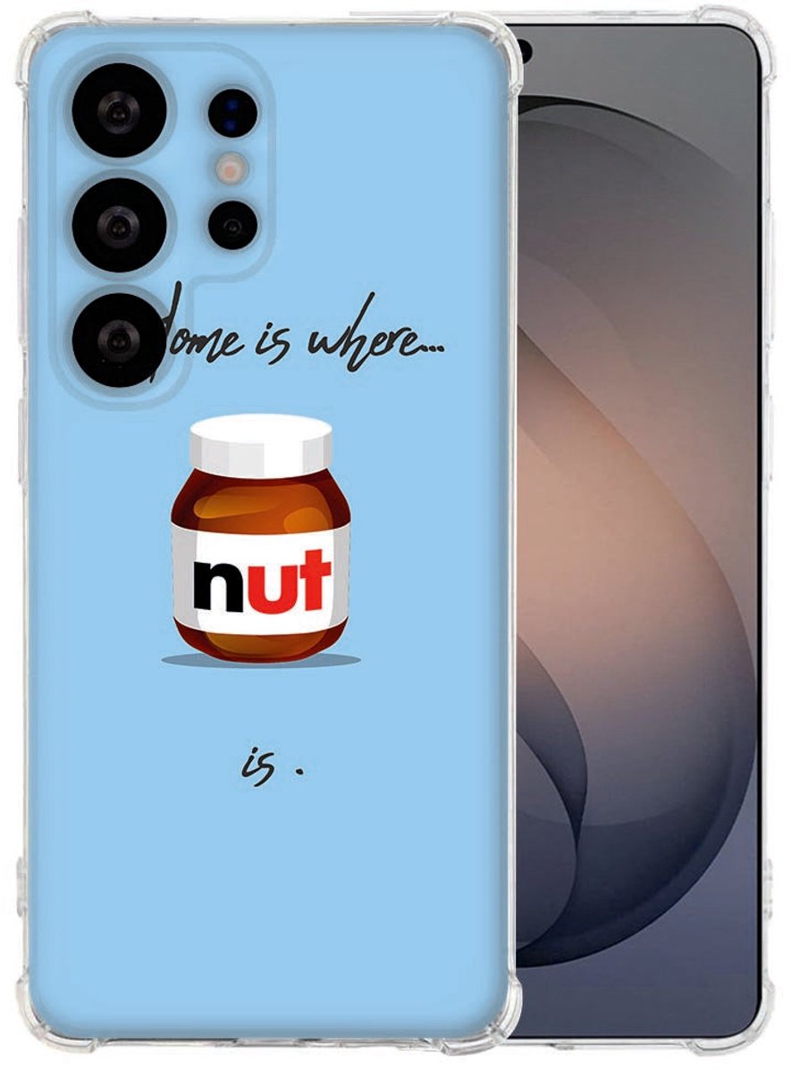 Flexibele back cover Samsung Galaxy S26 Ultra Nut Home Antishock
