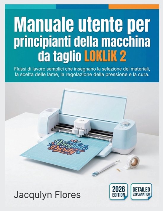 Manuale utente per principianti della macchina da taglio LOK ... - cover
