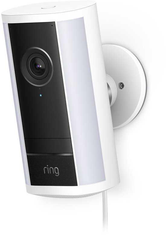 Ring Buitencamera Pro 4K Plug-in Beveiligingscamera Wit - Ring Security - €249,99
