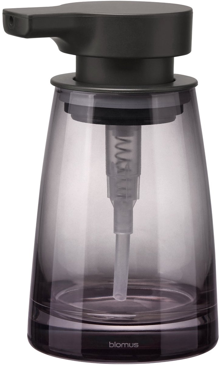 Blomus Ava Zeepdispenser Black | Zwart | Glas / Plastic