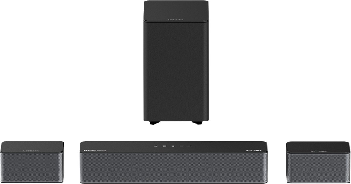 ULTIMEA Poseidon D60 Soundbar Dolby Atmos Zwart - ULTIMEA - €169,99