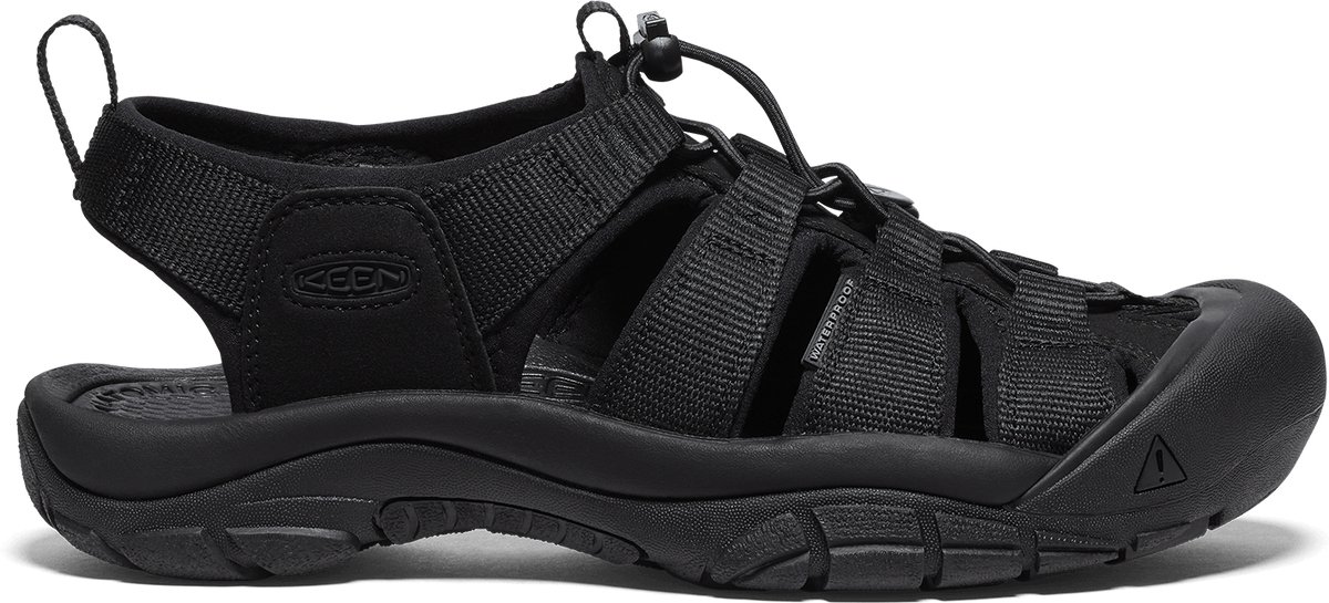 Keen Newport H2 Dames Wandelsandalen Triple Zwart