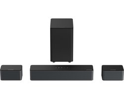 ULTIMEA Poseidon D50 5.1‑kanaals soundbar met draadloze subwoofer – Zwart