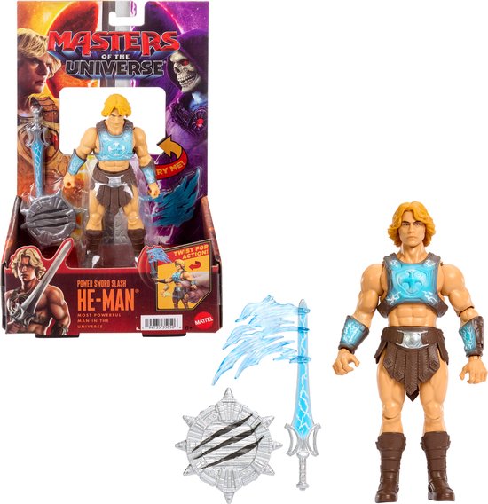 Masters of the Universe 2026 filmfiguurtje - He-Man met Powerzwaard voorzien van een draai- en loslaatfunctie