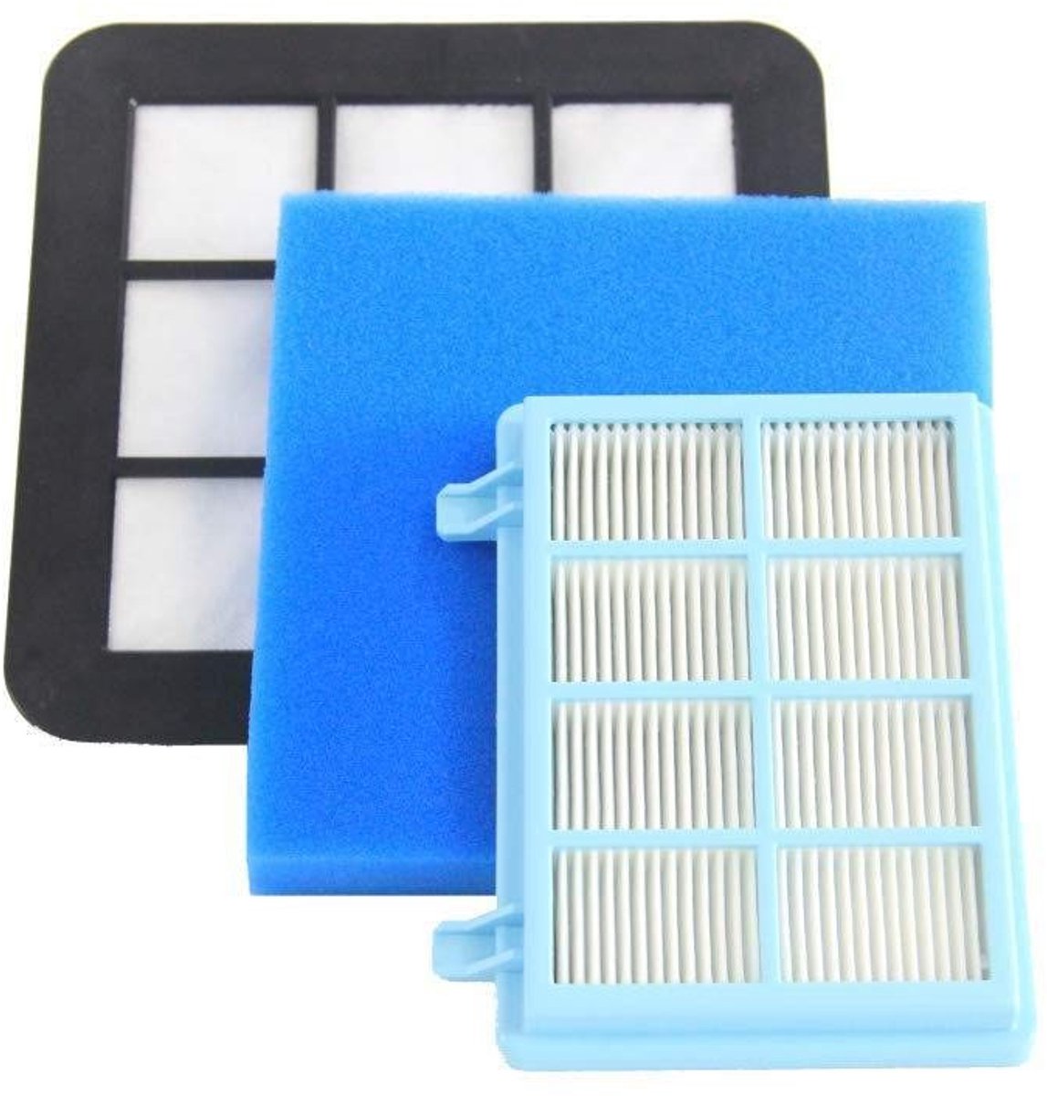Allecto - Wasbare Motor Schuim Filter - HEPA-filter - Voor Power Pro Compact - Stofzuiger Onderdelen - Verleng de levensduur - Geschikt voor FC9331...