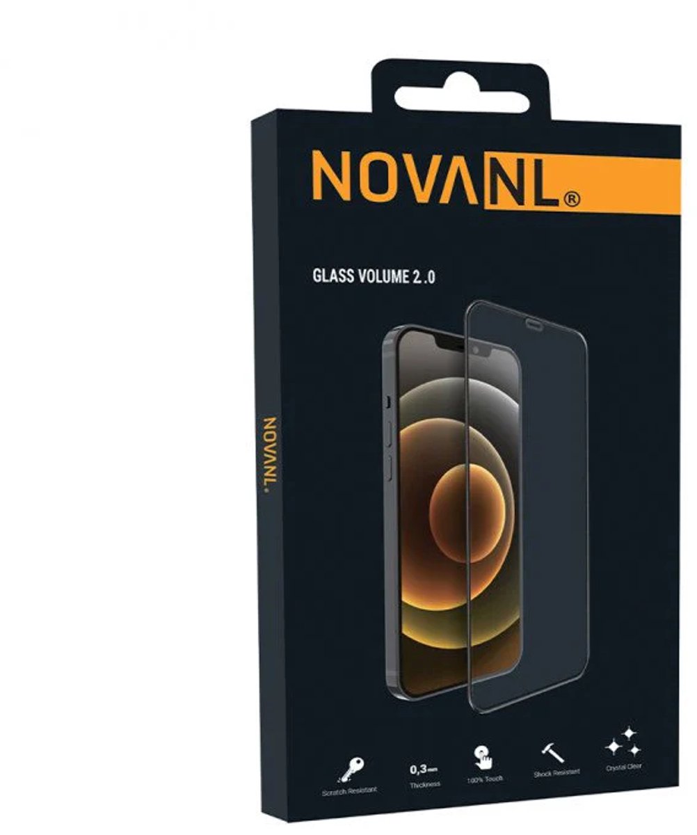 NovaNL Screenprotector - iPhone 16 Pro Max - Met installatie kit - Glassprotector - Beschermglas - Screenprotectors