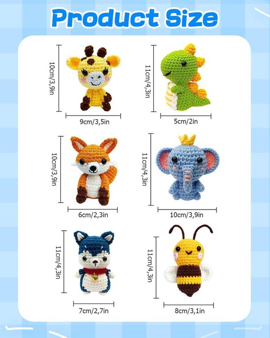 Haakset voor Beginners: Complete Set met 6 Stuks en Video Uitleg — afbeelding 4