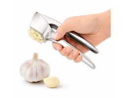 Luft Professionele Knoflookpers RVS - Lookpers - Gemberpers - Knoflookrasp - Garlicpress