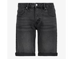 Unsigned heren denim short zwart - Maat L