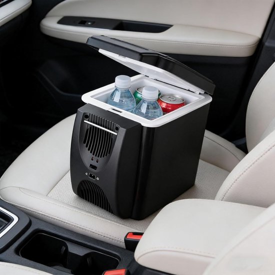 Veelzijdige 6L autokoelkast met snelle koel- en verwarmingsfunctie - Geschikt voor auto's en campers - Compacte vriezer voor in het voertuig — afbeelding 3