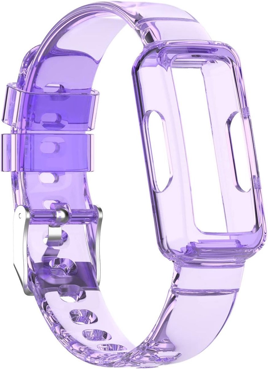 Transparante TPU Vervangband voor Fitbit Luxe, Ace 3, Ace 2 en Inspire - Duurzame Polsband voor Sport en Dagelijks Gebruik