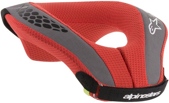 Alpinestars Sequence BMX Moto Karting Kinder Nek Roll Rood - S/M