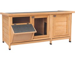 4goodz Comfortabel Konijnenhok voor Binnen en Buiten