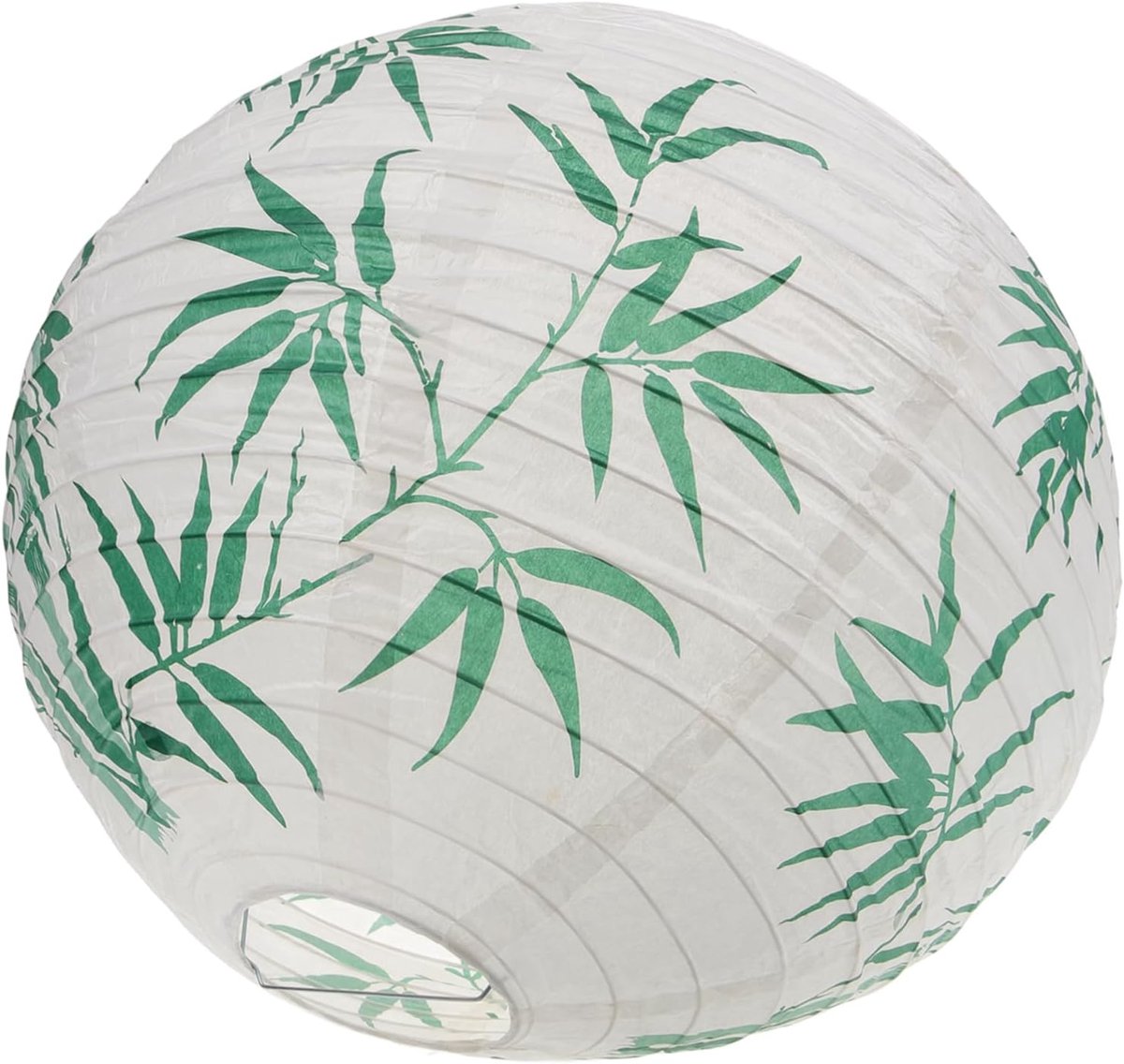 Decoratieve Hanglamp - Papieren Lantaarn - Buiten Decoratie - Met Bamboe Patroon - 40x40x4
