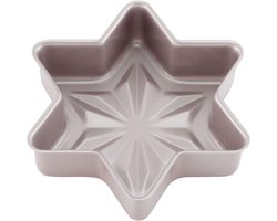 Svormige Cakevorm - Taartvorm Stampi - Taarten Bakken - Diamant Non-stick Oppervlak - 8 inch - Goud