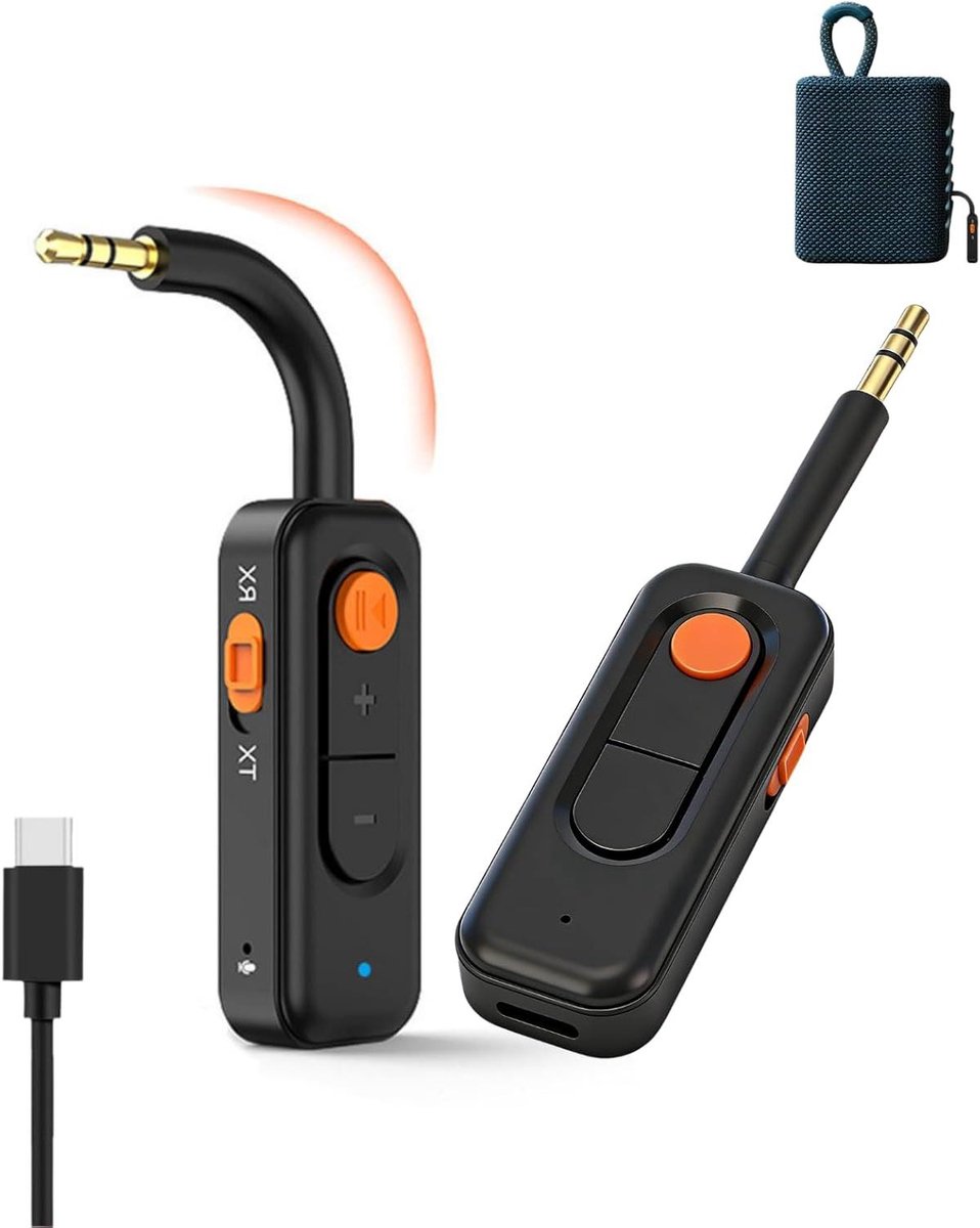 Bluetooth Receiver Aux - Ontvanger - Carkit - muziekweergave