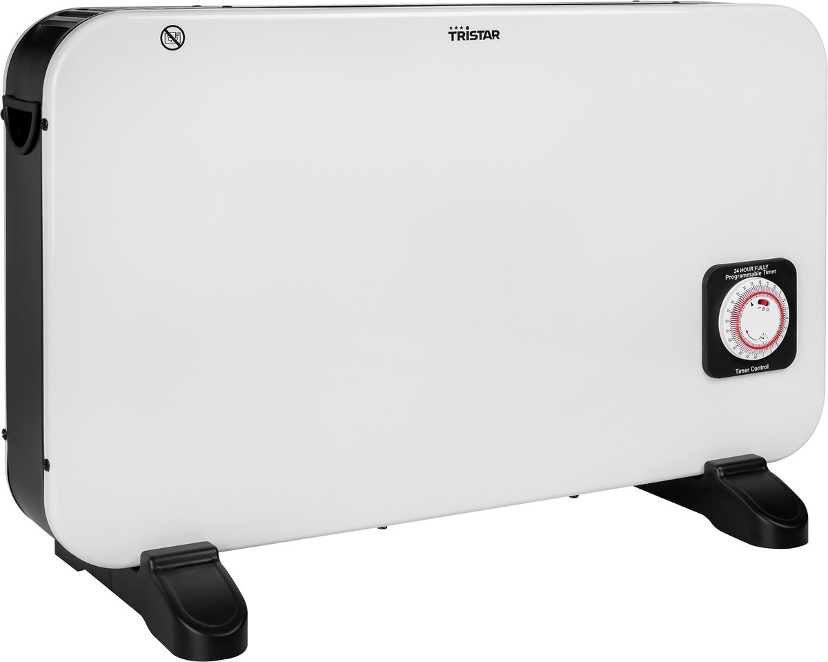 Bol.com Tristar KA-5816 Convectorkachel - Elektrische kachel - 2 warmtestanden - 1250/2000W - Turbofunctie - 24u Timer - Overver... aanbieding