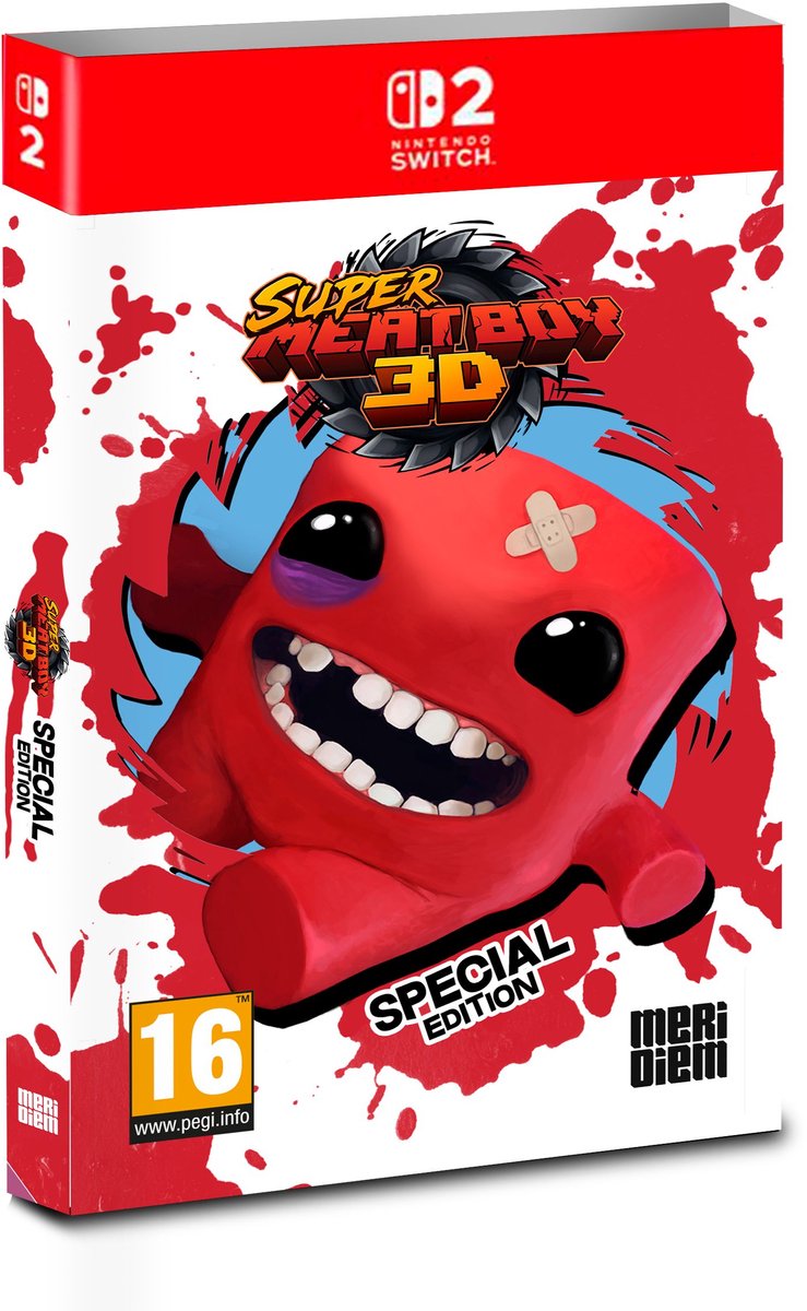 SUPER MEAT BOY 3D- SPECIAL EDITION - SWITCH 2