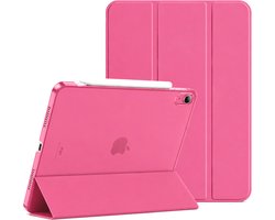 Sounix Tablet Hoes Geschikt voor Apple iPad 11 (2025) A16/iPad 10.9 Inch 10e generatie (2022) - Hoesje - Rode Roos