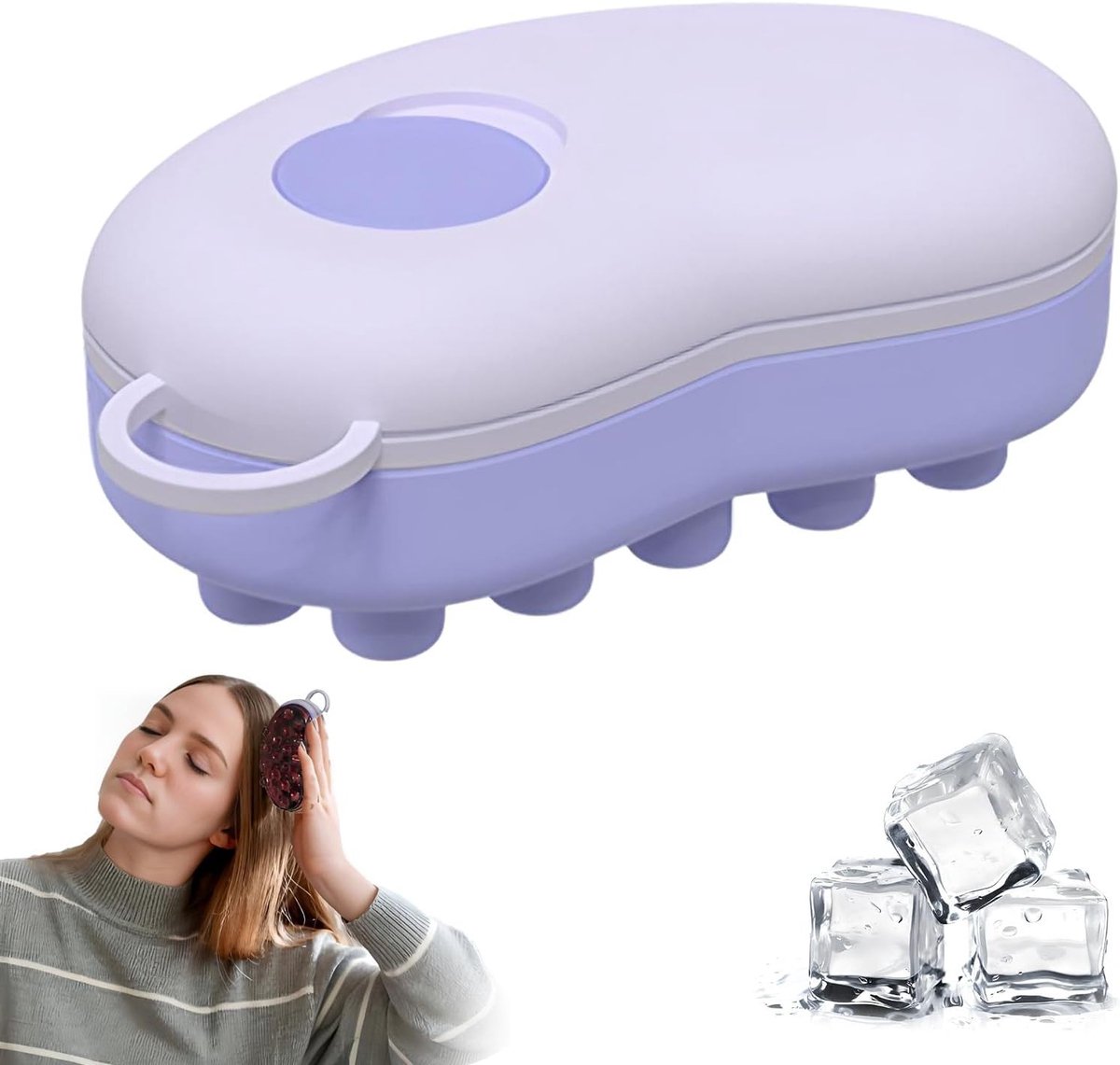 Scalp Massage Borstel voor Hoofdmassage, Silicone Shampoo Borstel, Ontspanning en Verzorging van de Hoofdhuid
