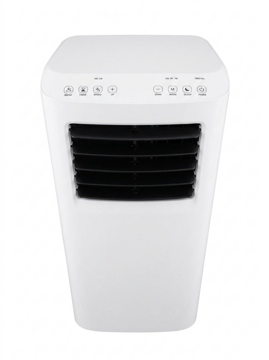 TRONIC® Mobiele airco 7000 BTU - Mobiele airconditioner - Lokale Airco - 3 in 1: koelen, ontvochtigen of ventileren - Temperatuur: 16 tot 31 °C - Geschikt voor ruimtes tot 45 m³ - Bedieningspaneel met soft touch — afbeelding 8