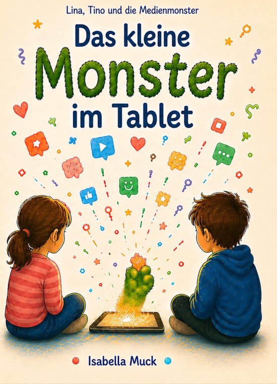 Das kleine Monster im Tablet - cover