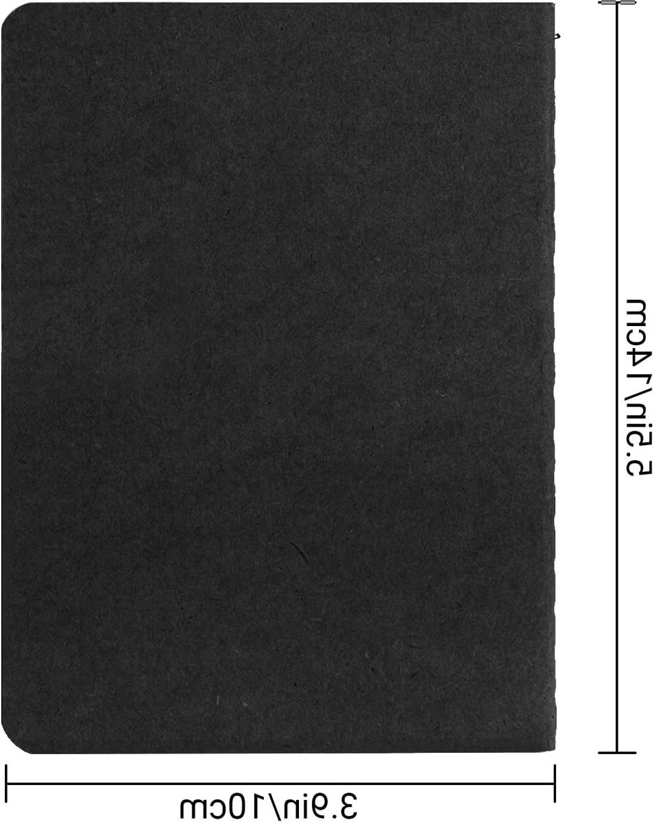 Lined A6 Notitieboek - 24 Stuks - 100GSM Papier, 60 Pagina's, Perfect voor Schrijven en Reizen