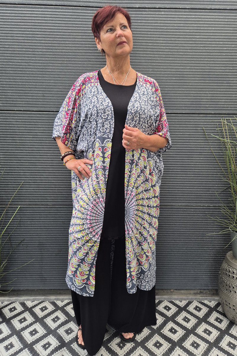 Bagoes kimono lang pailletten