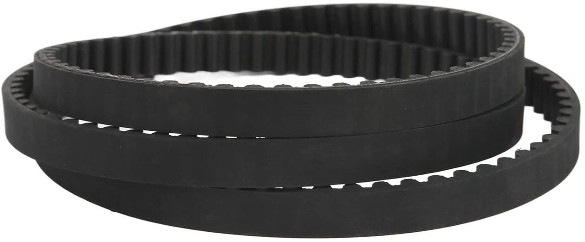 Rubberen Aandrijfriem - Transmissieriem Vouwfiets - Machine Onderhoud - Hoge Buigweerstand - 8M 1440 13 mm - Zwart
