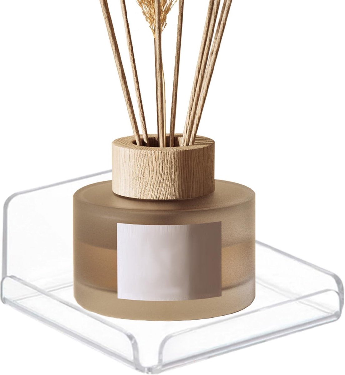 Babyfoon Wandhouder - Camera Plankje - Veiligheid Thuis - Installatie Zonder Boren - 14 x 11 x 5 cm - Wit