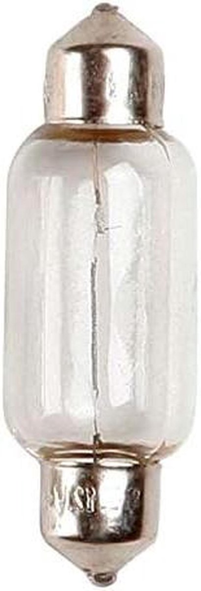 Grote Festoon Lamp - 6V 15W - Voertuig Verlichting - Standaard Fitting - S8.5d - Helder